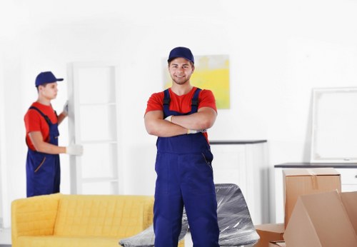 London movers assisting with a house move