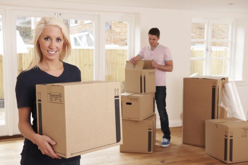 Secure storage unit facility in London