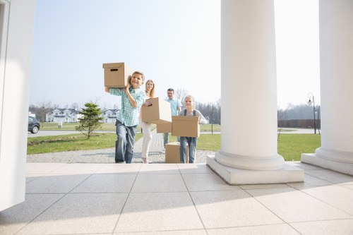 Office moving with storage units