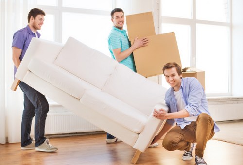 Eco-friendly packing materials used in London storage services